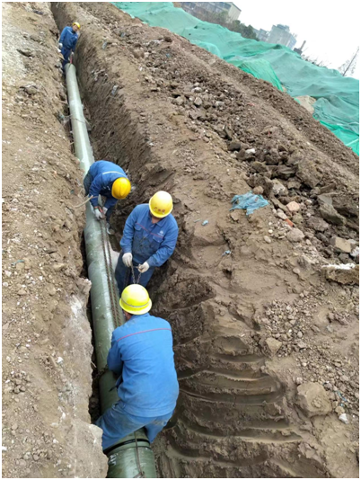 齊心協(xié)力趕進度 全力以赴保供水